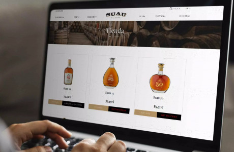 Bodegas Suau - Ma-no, Web Portal Creation and e-commerce Mallorca