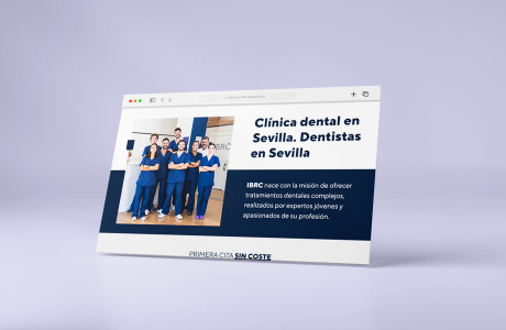 IBRC Dentistas - Ma-no, Creación de portales web en Mallorca